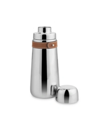 Shop Nambe Tahoe Cocktail Shaker In Silver-tone
