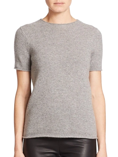 Shop Theory Women's Tolleree Cashmere Tee In Black