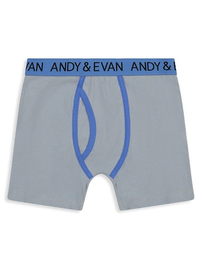 Shop Andy & Evan Little Boy's & Boy's 5-pack Boxer Briefs In Neutral