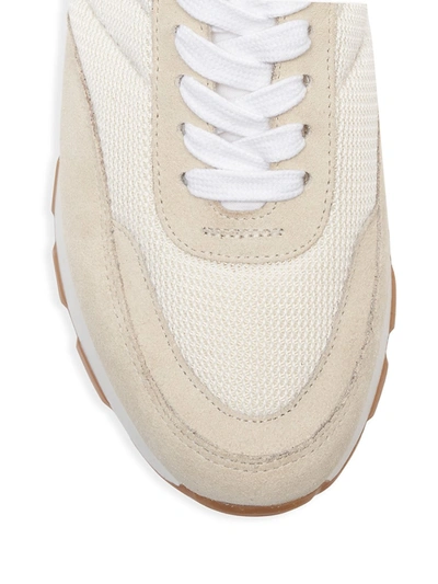 Shop Ami Alexandre Mattiussi Low-top Sneakers In Off White