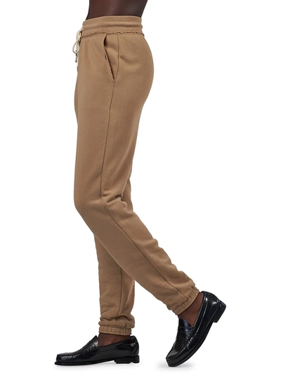 Shop Atm Anthony Thomas Melillo French Terry Joggers In Dune