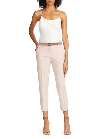 Shop Rag & Bone Baby Boyfriend Suede Belt In Blush