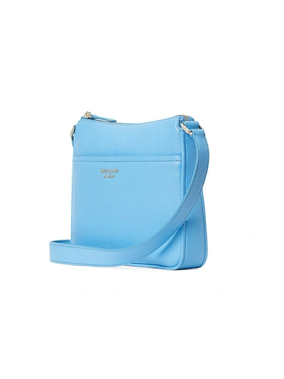 Shop Kate Spade Women's Medium Run Around Crossbody Bag In Tidepool