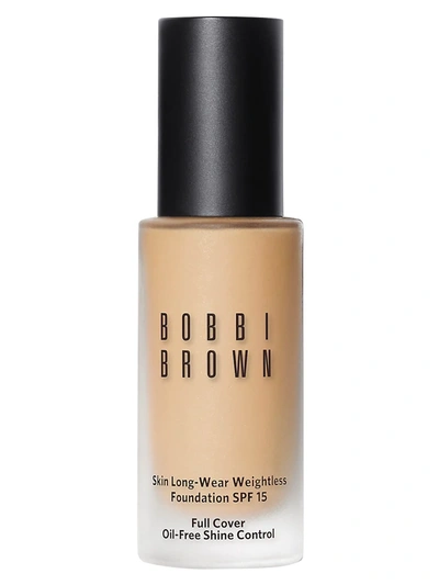 Shop Bobbi Brown Women's Skin Long-wear Weightless Foundation Spf 15 In Warm Ivory W026