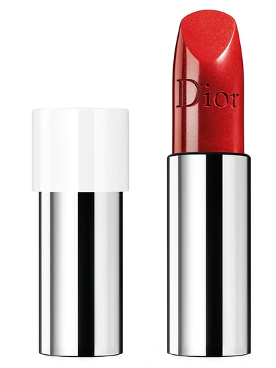 Shop Dior Women's Rouge  Lipstick Refill In Red