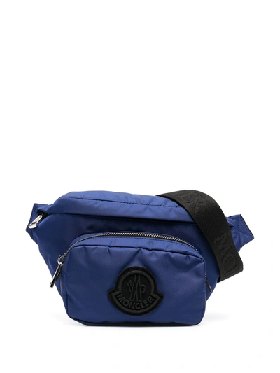 Moncler Blue Durance Belt Bag | ModeSens