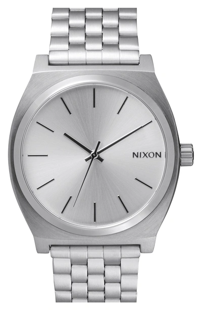 Shop Nixon The Time Teller Watch In Alsv