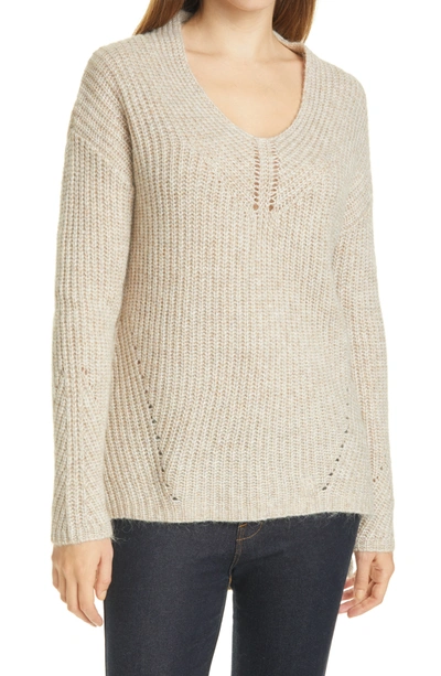 Shop Ted Baker Rielliaa V-neck Sweater In Camel