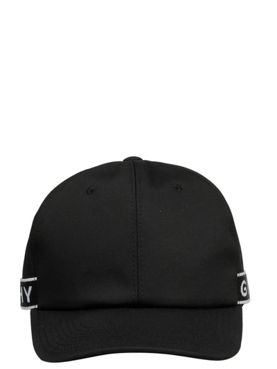 Shop Givenchy 4g Side Strap Cap In Black