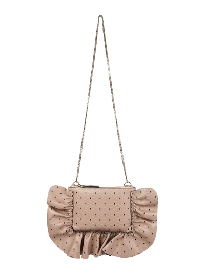 Shop Red Valentino Red (v) Audrey Pouch In Nude