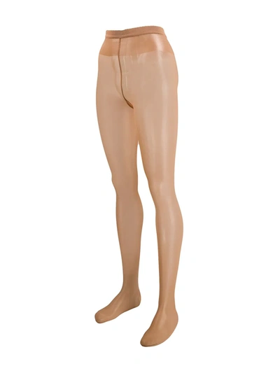 Wolford Neon High Gloss Tights In Neutrals