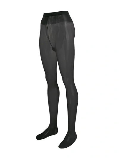 Wolford Neon 40 Glossy Tights In Black