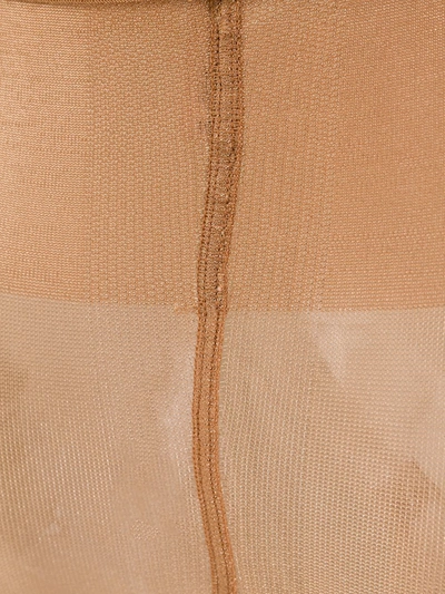 Wolford Neon High Gloss Tights In Neutrals