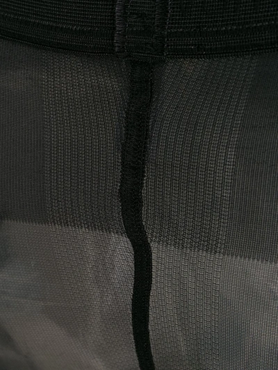 Wolford Neon 40 Glossy Tights In Black