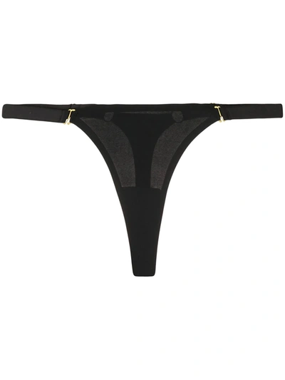 Shop Maison Close Tapage Nocturne Thong In Black