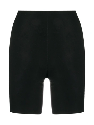 Shop Chantelle High-waisted Shaping Shorts In Black
