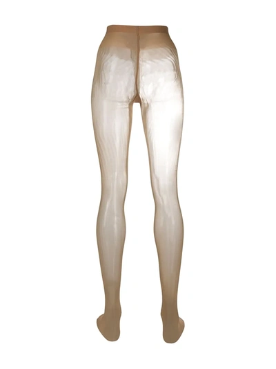 Wolford Individual 10 Tights In Neutrals