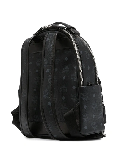 Shop Mcm Small Stark Backpack In Black