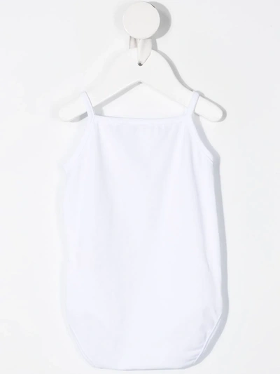 La Perla Sleeveless Cotton Body In White