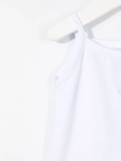 La Perla Sleeveless Cotton Body In White