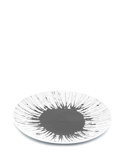 10 Corso Como Eye Print Plate In White