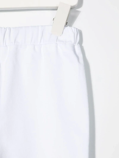 Shop Douuod Straight-leg Stretch-fit Trousers In White