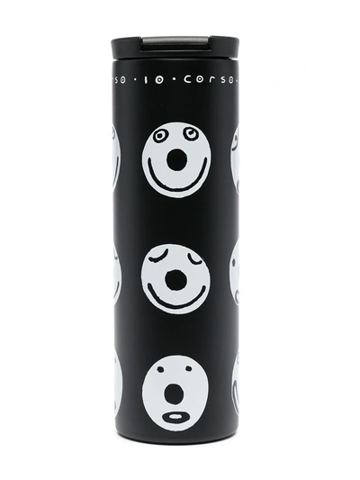 Shop 10 Corso Como Smile-print Tumbler In Black