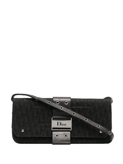 Pre-owned Dior 2003  Street Chic Wallet In Black