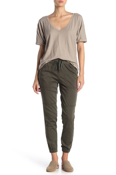 Shop Supplies By Unionbay Demery Sateen Joggers In 339j/fatigue Green