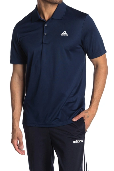 Shop Adidas Golf Performance Lc Polo Shirt In Conavy