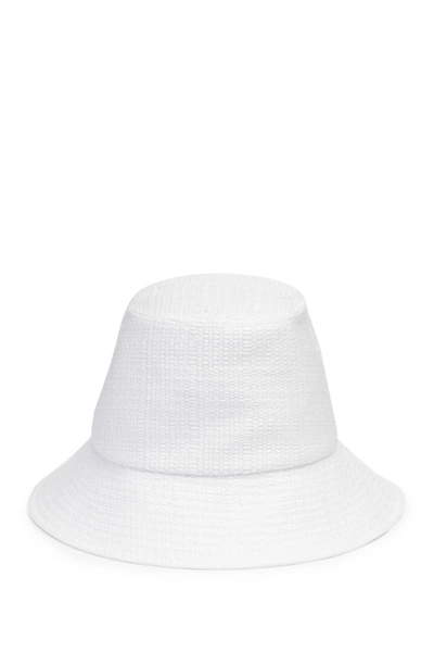 Shop Eugenia Kim Toby Bucket Hat In White