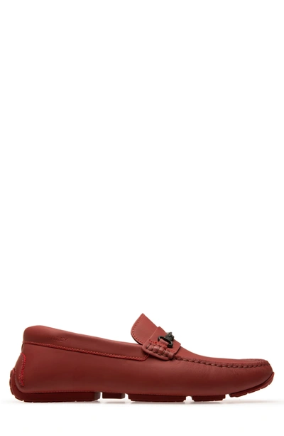 Shop Bally Pitaval Slip-on Driver In 24417  Red