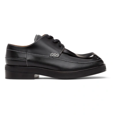 Shop Jw Anderson Black Loop Derbys In 13040-001