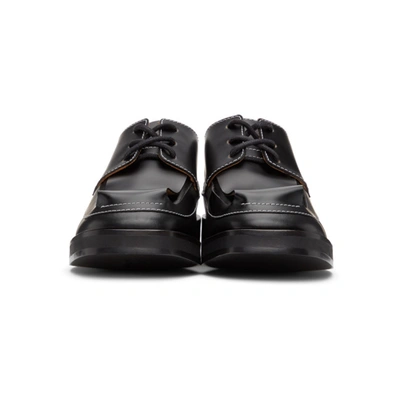 Shop Jw Anderson Black Loop Derbys In 13040-001