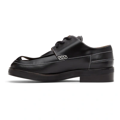 Shop Jw Anderson Black Loop Derbys In 13040-001