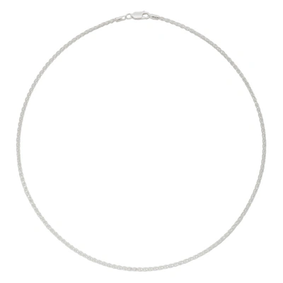 Shop Hatton Labs Silver Rope Chain Necklace