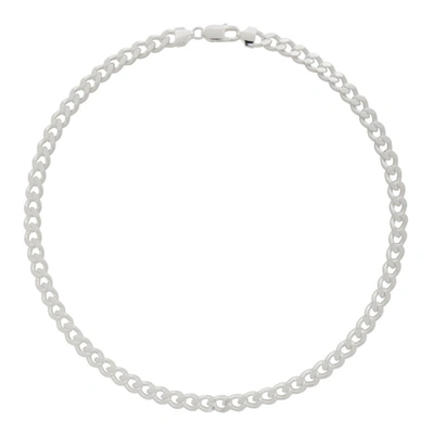 Shop Hatton Labs Silver Cuban Chain Necklace