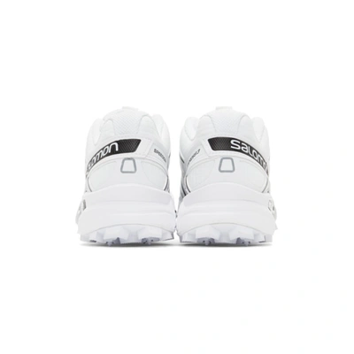 Shop Salomon White Speedcross 3 Advanced Sneakers