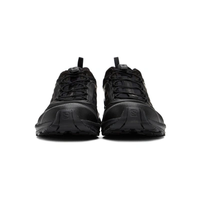 Shop Salomon Black Xa-pro Fusion Advanced Sneakers