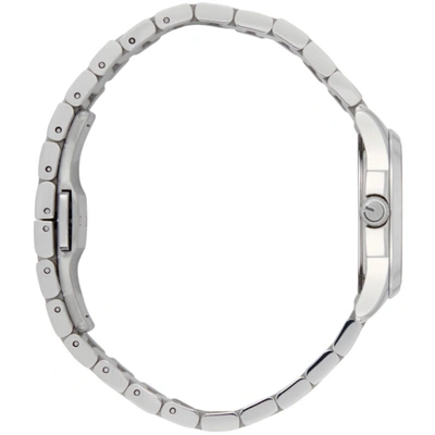 Shop Gucci Silver Iconic G-timeless Watch