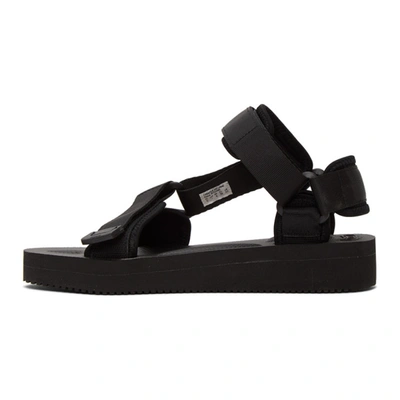 Shop Suicoke Black Depa-v2 Sandals