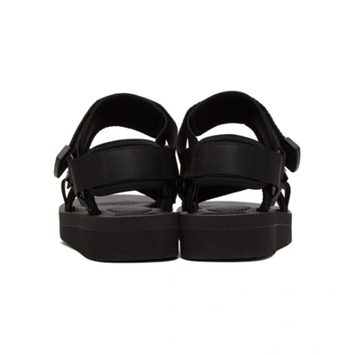 Shop Suicoke Black Depa-v2 Sandals