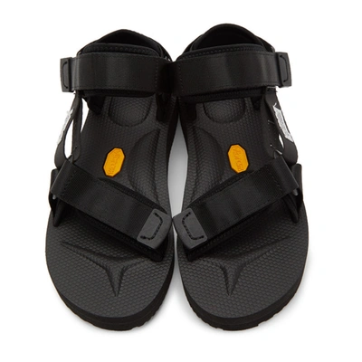 Shop Suicoke Black Depa-v2 Sandals