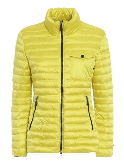 Shop Add The Lightest Puffer Jacket In Yellow