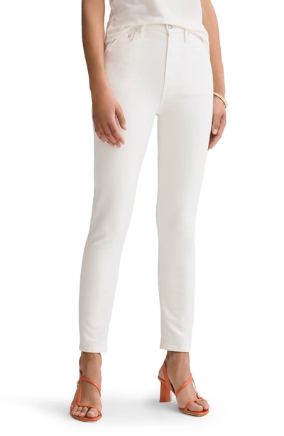 Shop Agolde Nico High Waist Ankle Slim Fit Jeans In Radiate
