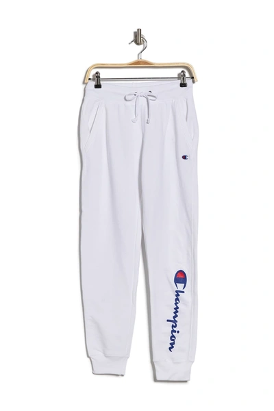 Shop Champion Powerblend Joggers In White