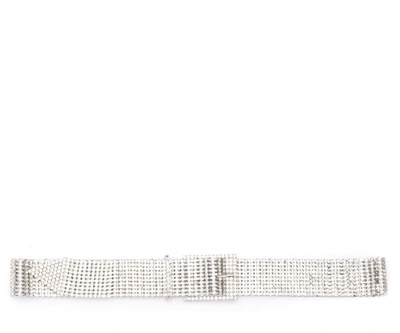 Shop B-low The Belt Farah Model With Silver Crystals In Argento