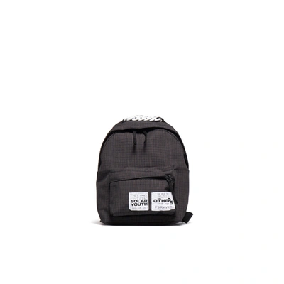 Shop Raf Simons Rs Pak R Xs Small Check Backpack In Grey
