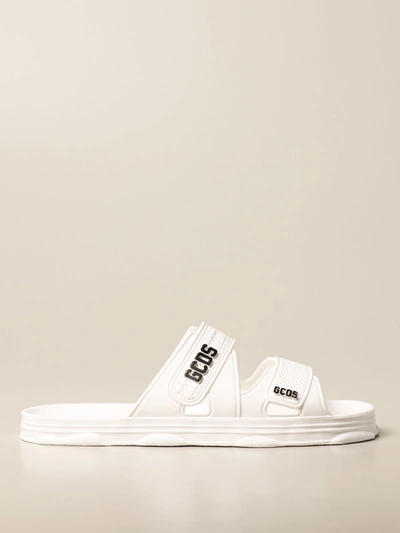 Shop Gcds Sandals  Sandal In Pvc With Logo In White