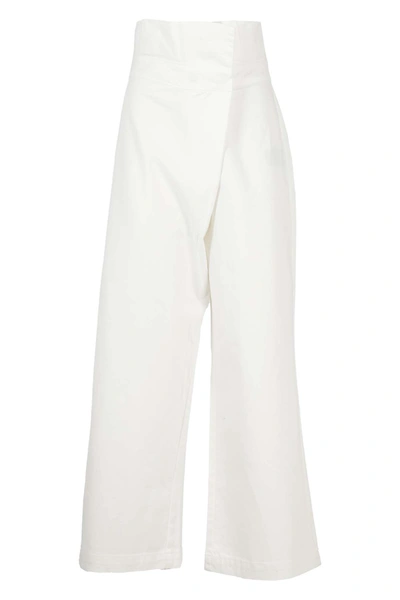 Shop Federica Tosi Pants In Bianco